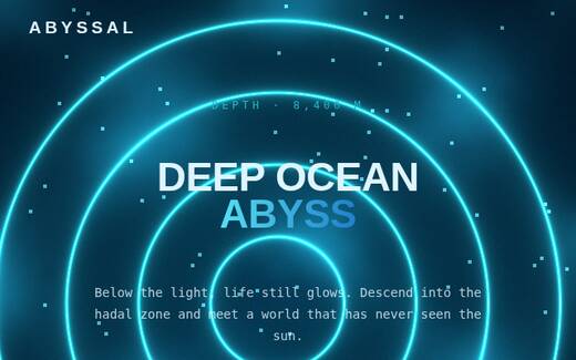 Deep Ocean Abyss design direction