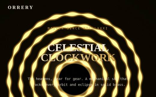 Celestial Clockwork design direction