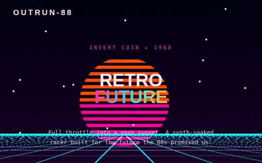 Retro Future Grid design direction