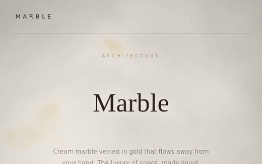 Marble design direction